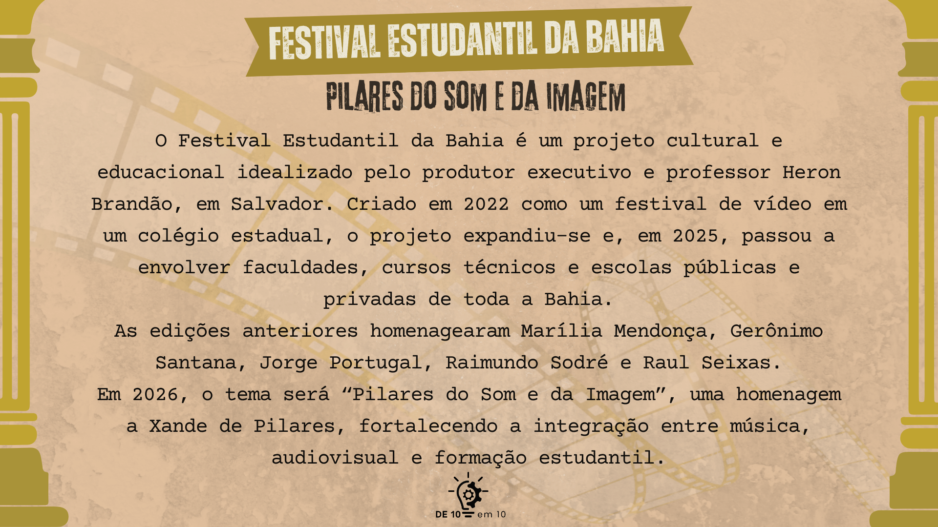 Pilares do Som e da Imagem - Uma homenagem a Xande de Pilares