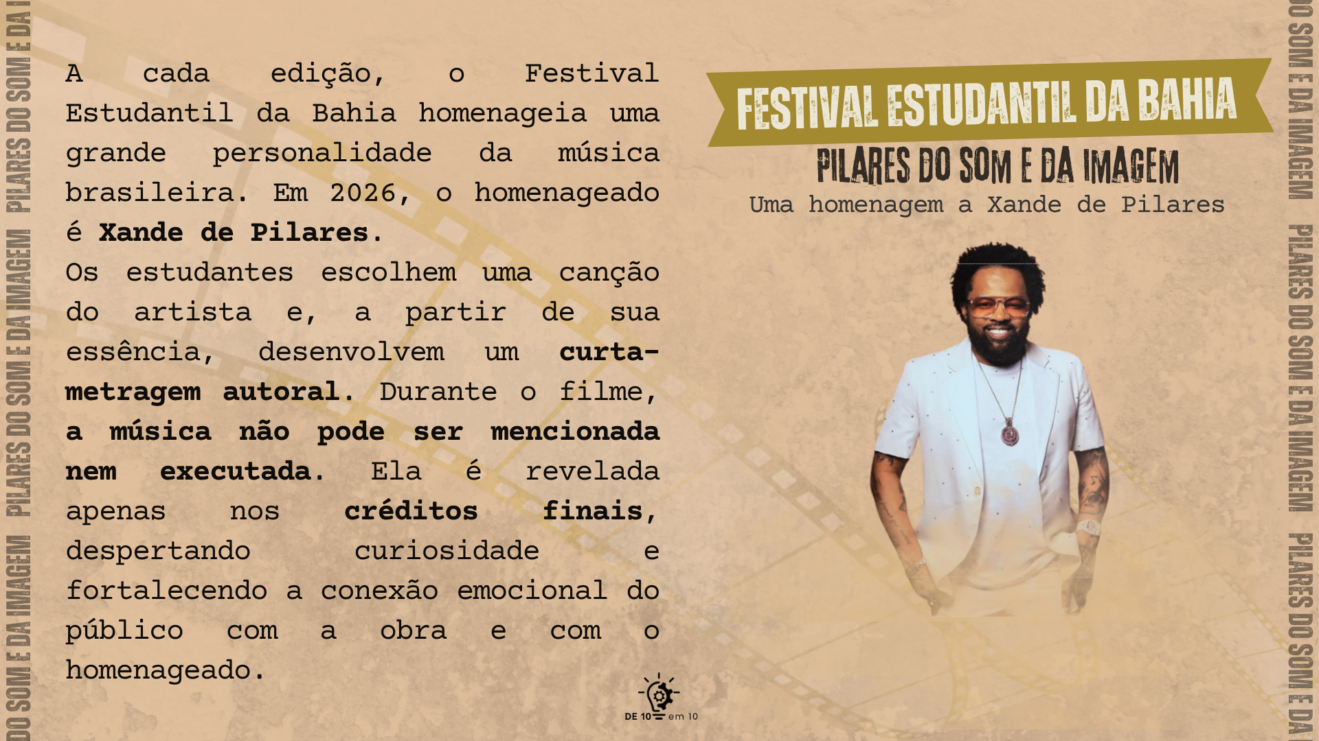 Pilares do Som e da Imagem - Uma homenagem a Xande de Pilares